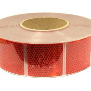 Heijastinteippi pressu punainen
