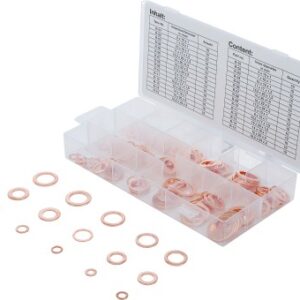 Kuparitiivistelajitelma 150 kpl