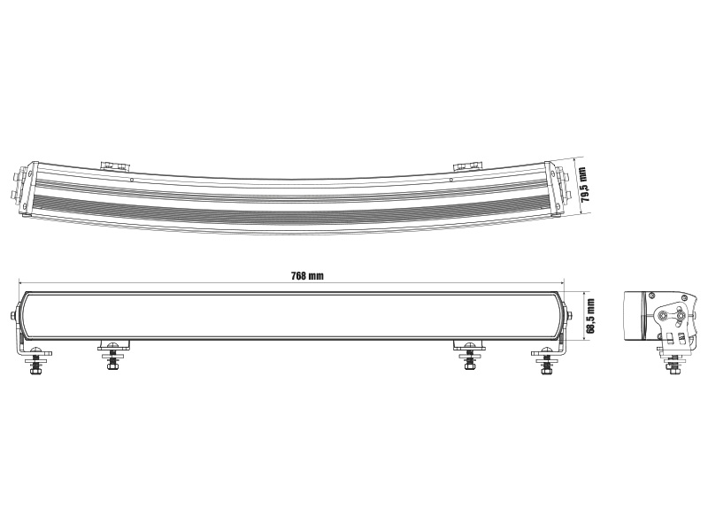 OPTIBEAM Super Captain Dual 800 Curved - Image 9